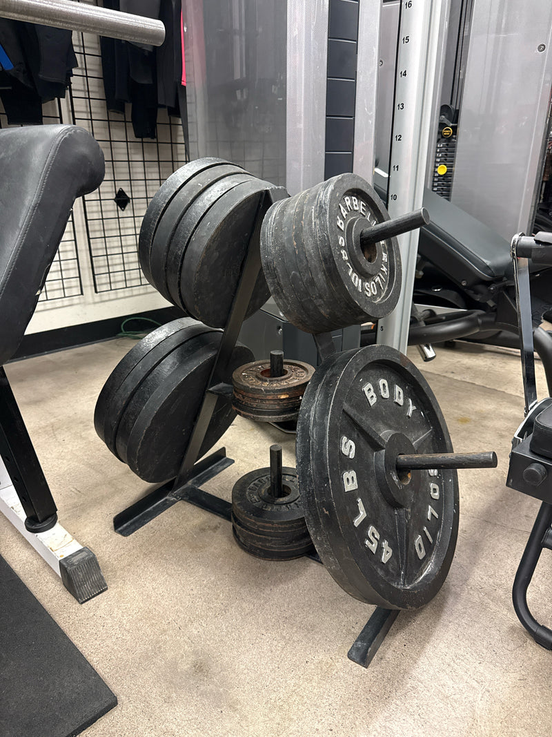 Load image into Gallery viewer, Used Cast Iron Plate Tree with 6 Prongs
