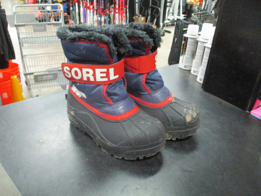 Used Sorel Snow Commander youth snow boot size 12