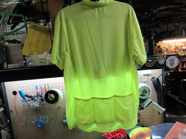 Load image into Gallery viewer, Used 4ucycling Neon Yellow Shirt - Size XL
