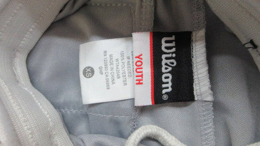 Used Wilson Pull-Up Elastic Bottom Baseball Pants - Size Youth XS