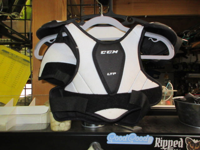 Load image into Gallery viewer, Used CCM LTP Hockey Shoulder Pads - Size Youth Large
