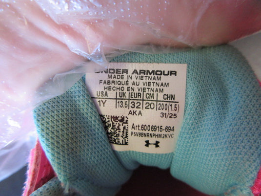 Used Under Armour UA Charged+ Assert 11 Shoes - Size Youth 1