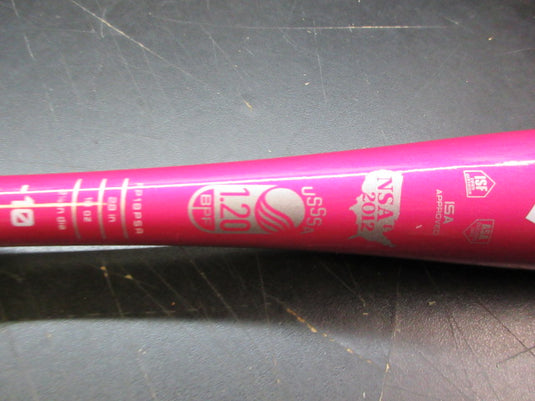 Used Easton Pink Sapphire 28" -10 Fastpitch Softball Bat