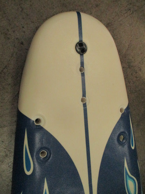 Load image into Gallery viewer, Used 6ft Foam Surfboard w/ Fins &amp; Leash
