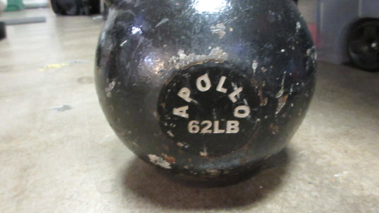 Used Apollo 62LB Cast Iron Kettle Bell