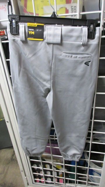 Load image into Gallery viewer, Easton Grey Elastic Bottom Pants Youth Size Medium - like new
