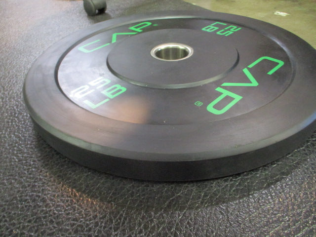 Load image into Gallery viewer, Used Cap Barbell Olympic Rubber 25LB Bumper Plate
