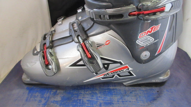 Load image into Gallery viewer, Used Nordica One 8 Flex Index 45 Downhill Ski Boots Size 32.5

