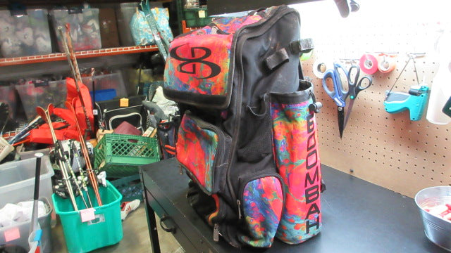 Load image into Gallery viewer, Used Boombah Baseball Rolling Bag
