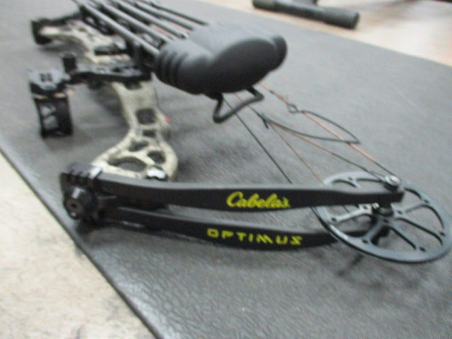 Load image into Gallery viewer, Used Cabelas Optimus Compound Bow W/ 5 Arrows - RH
