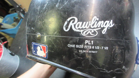 Used Rawlings Batting Helmet W/ Mask - Size 6 1/2" - 7 1/2"