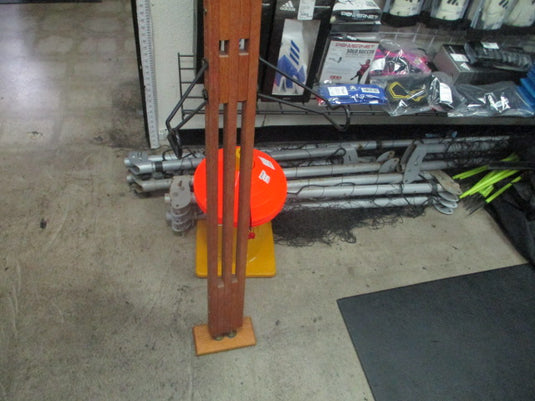 Used Wood 2 Bicycle Bike Storage Stand