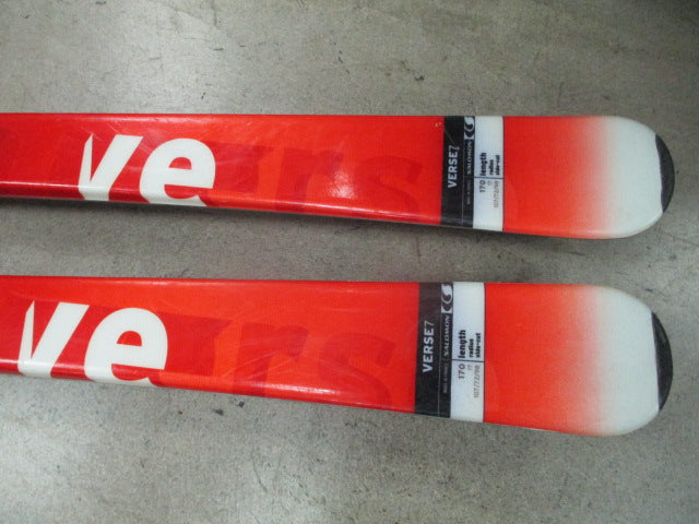 Load image into Gallery viewer, Used Salomon Verse7 170cm Skis w/ Marker M5.1 Bindings
