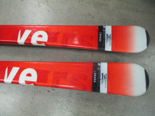 Used Salomon Verse7 170cm Skis w/ Marker M5.1 Bindings