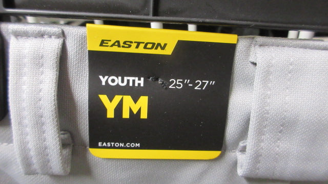 Load image into Gallery viewer, Easton Grey Elastic Bottom Pants Youth Size Medium - like new
