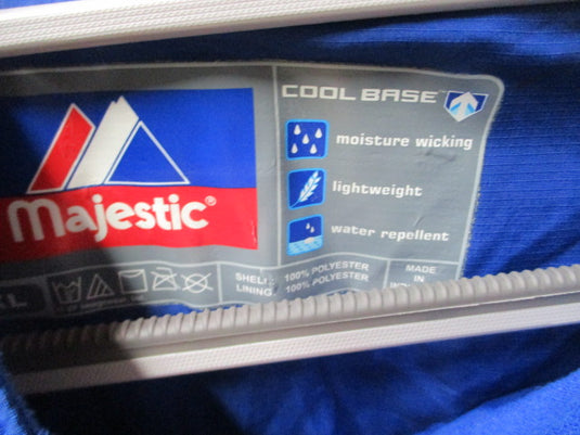 Used Majestic Cool Base Baseball Windbreaker Size XL