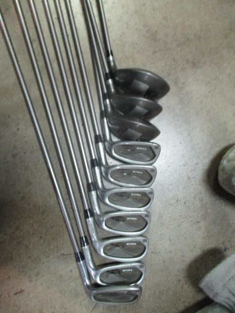 Used Wilson Pro Staff Tour Oversized Iron Set 3-9, Driver,3W,5W Missing 6- RH