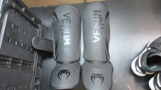 Used Venum Challenger Standup Shin Guards - Size Small