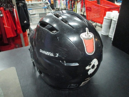 Used Demarini Batting Helmet With Mask Size 6 1/2 And Below