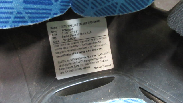 Load image into Gallery viewer, Used Easton Pro Max SR Batting Helmet W/ Adjust Jaw Guard - Size 7 1/8 - 7 1/2
