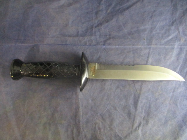 Load image into Gallery viewer, Used Vintage Aqua Lung US Divers SS Diver&#39;s Knife &amp; Sheath - Japan
