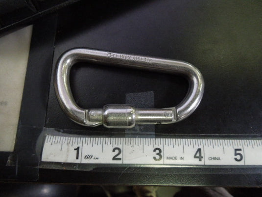 Used Knox 3.5" Quick Lock D Typ Carabiner 2500/50kg
