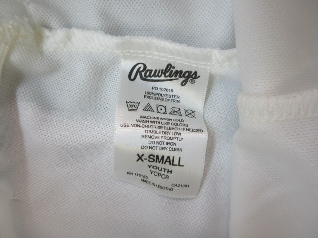 Load image into Gallery viewer, Used Rawlings Elastic Bottom Baseball Pants - Size Youth XS
