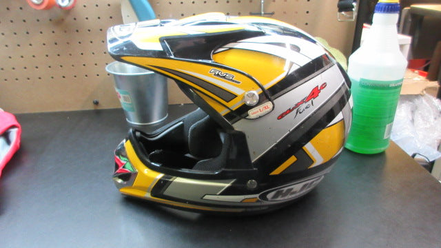 Load image into Gallery viewer, Used HJC Helmets AVS CL-X 4C Fuel Motorcross Helmet - Youth L/XL
