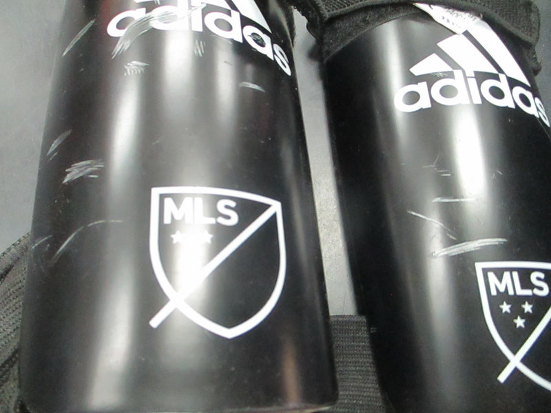 Load image into Gallery viewer, Used Adidas MLS Youth Large Soccer Shin Guards
