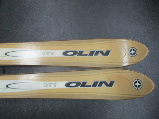 Used Olin DTV 160CM Downhill Skis W/ Salomon Bindings