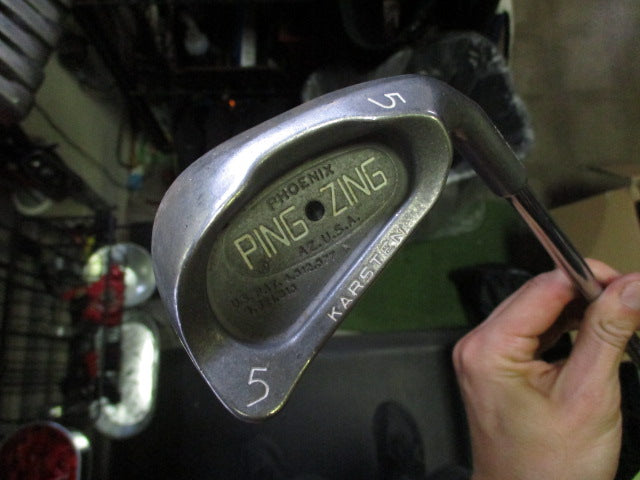 Load image into Gallery viewer, Used PING Zing Karsten Black Dot Right Hand 5 Iron
