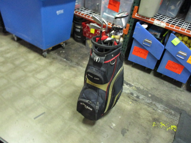 Load image into Gallery viewer, Used Adams Golf A12 OS Iron Hybrid Set 4-9, PW, SW - LH With Bag
