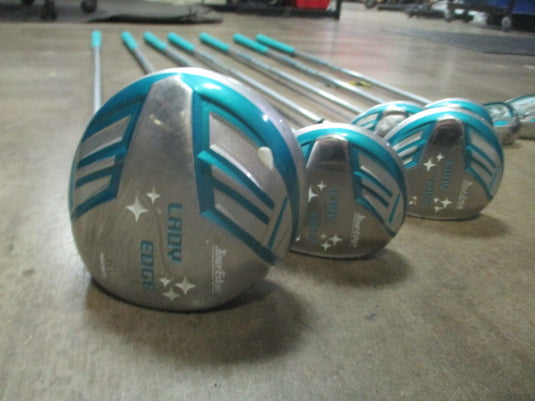 Used Tour Edge Lady Edge 7 Piece Ladies Golf Set
