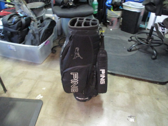 Used Ping Retro Black Cart Golf Bag