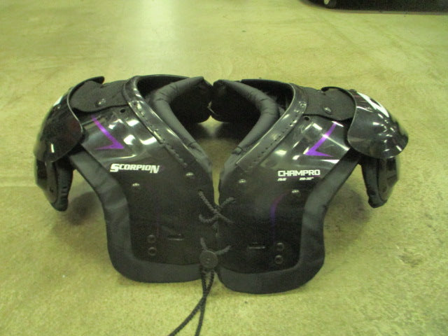 Load image into Gallery viewer, Used Champro Scorpion Football Shoulder Pads Size Youth Medium
