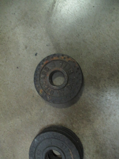 Used Billard 2.5LB Cast Iron Weight Plate