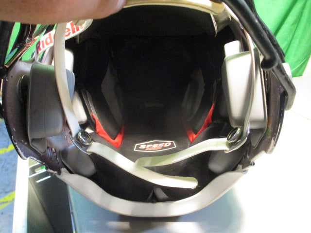 Load image into Gallery viewer, Used Riddell Speed Icon Size Youth Medium Football Helmet - Initial Season 2021
