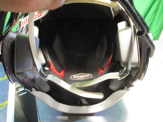 Used Riddell Speed Icon Size Youth Medium Football Helmet - Initial Season 2021