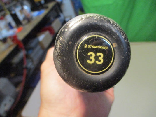 Used Metal Pro StringKing BBCOR 33" 30oz -3 baseball Bat