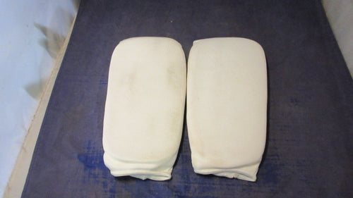 Used ATA Cloth Shin Guards Youth Size Large