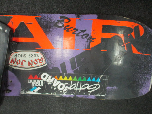 Load image into Gallery viewer, Used Burton Air 158CM Vintage Snowboard W/ Burton Bindings
