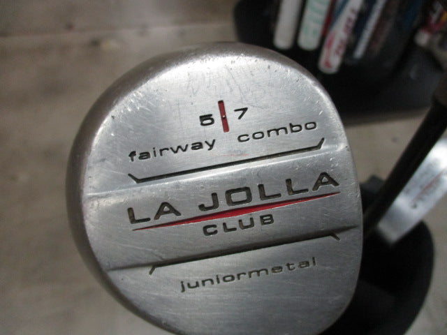 Load image into Gallery viewer, Used La Jolla Juniormetal 6 Piece Junior Golf Set With Bag
