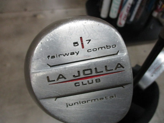 Used La Jolla Juniormetal 6 Piece Junior Golf Set With Bag