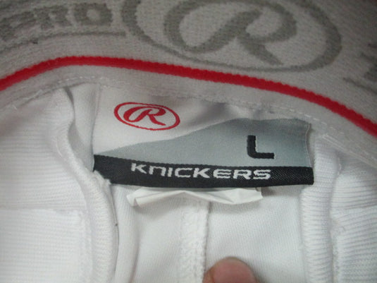 Used Rawlings Knicker Bottom Youth Large Baseball Pant