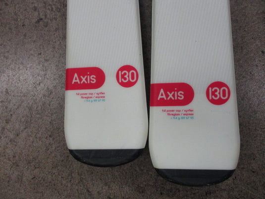 Used Axis Luna Downhill Skis w/ Marker Bindings Size 130cm