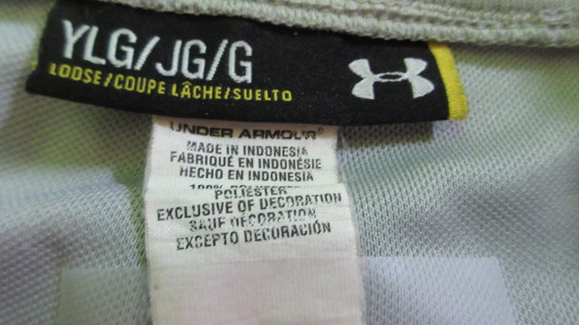 Load image into Gallery viewer, Used UnderArmour Grey Open Bottom Baseball Pants  Size Youth/Large
