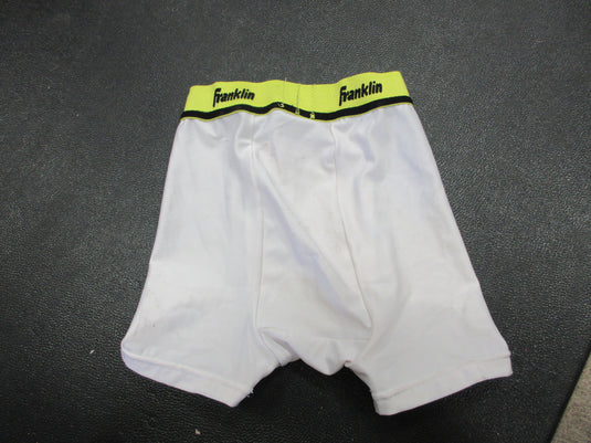 Used Franklin Size Youth XS Compression Shorts W/ Cup Pocket