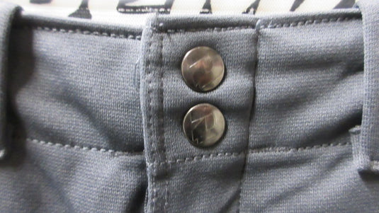 Used Demarini Grey Elastic Bottom Pants Adult Size Small