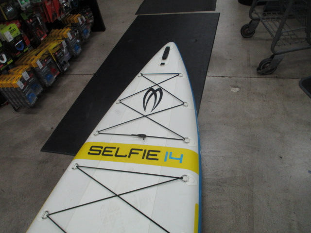 Load image into Gallery viewer, Used Badfish Selfie 14&#39; X 30&quot; X 6&quot; Stand Up Paddle Board
