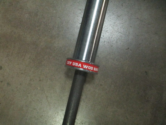 Used CFF Fit USA Made Women Olympic WOD Straight Bar